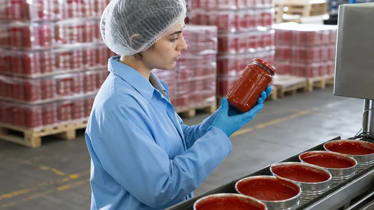 خرید عمده رب گوجه فرنگی با بریکس استاندارد و بستهبندی صنعتی
