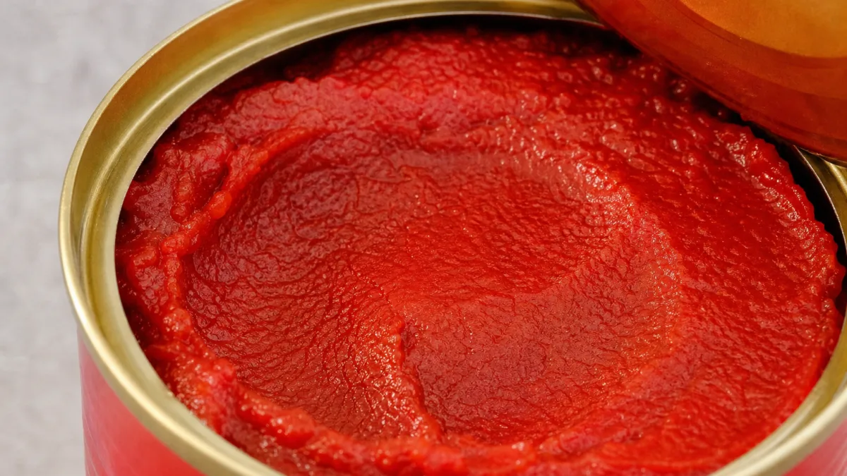 رب گوجه فرنگی یول در بستهبندی قوطی فلزی ماندگار
